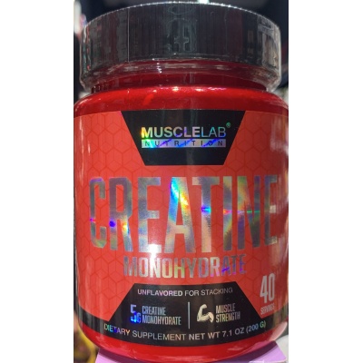  MuscleLab Creatine Monohydrate 200 