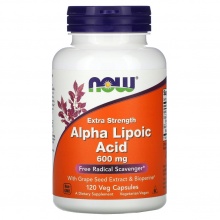  NOW Alpha Lipoic Acid 600  120 